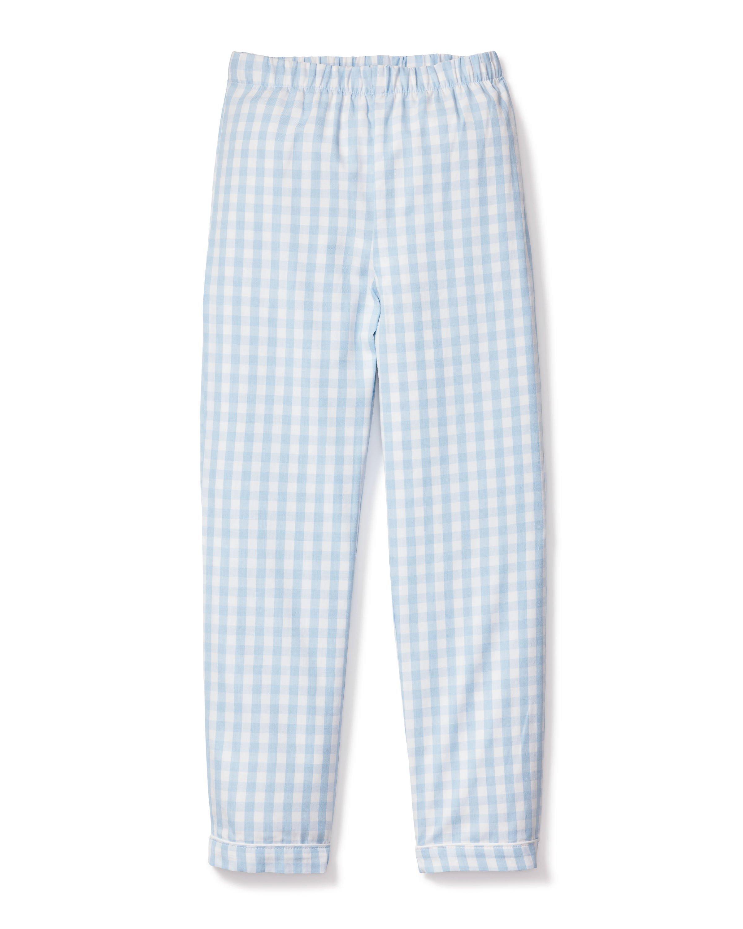Light Blue Gingham Pant Separates