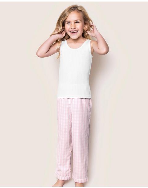 Pink Gingham Pant Separates