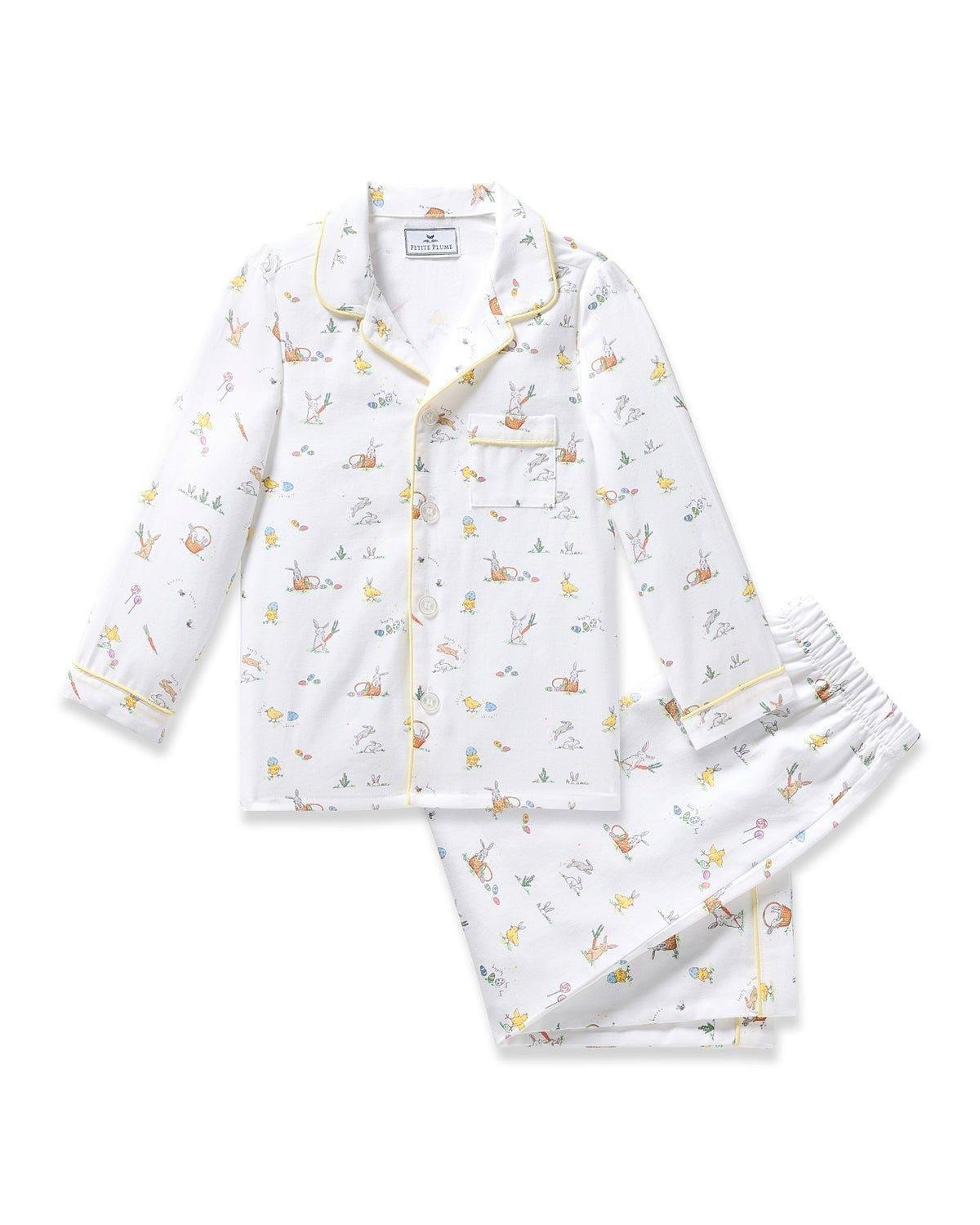Kid's Twill Pajama Set in Easter Frolic image number 3