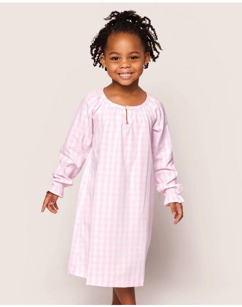 Pink Gingham Delphine Nightgown