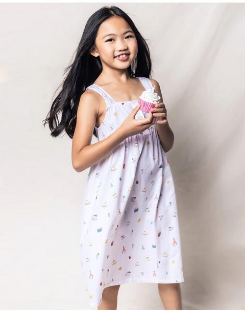 Girl's Charlotte Nightgown in Birthday Wishes