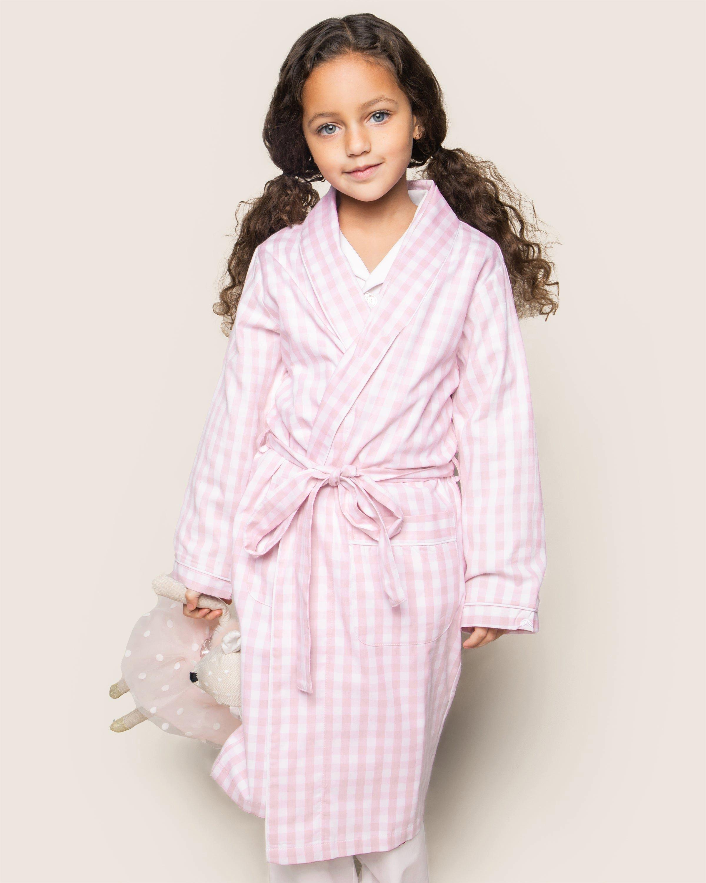 Pink Gingham Robe image number 1