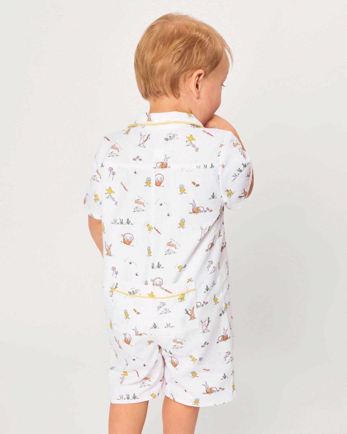 Baby's Twill Summer Romper in Easter Frolic image number 2