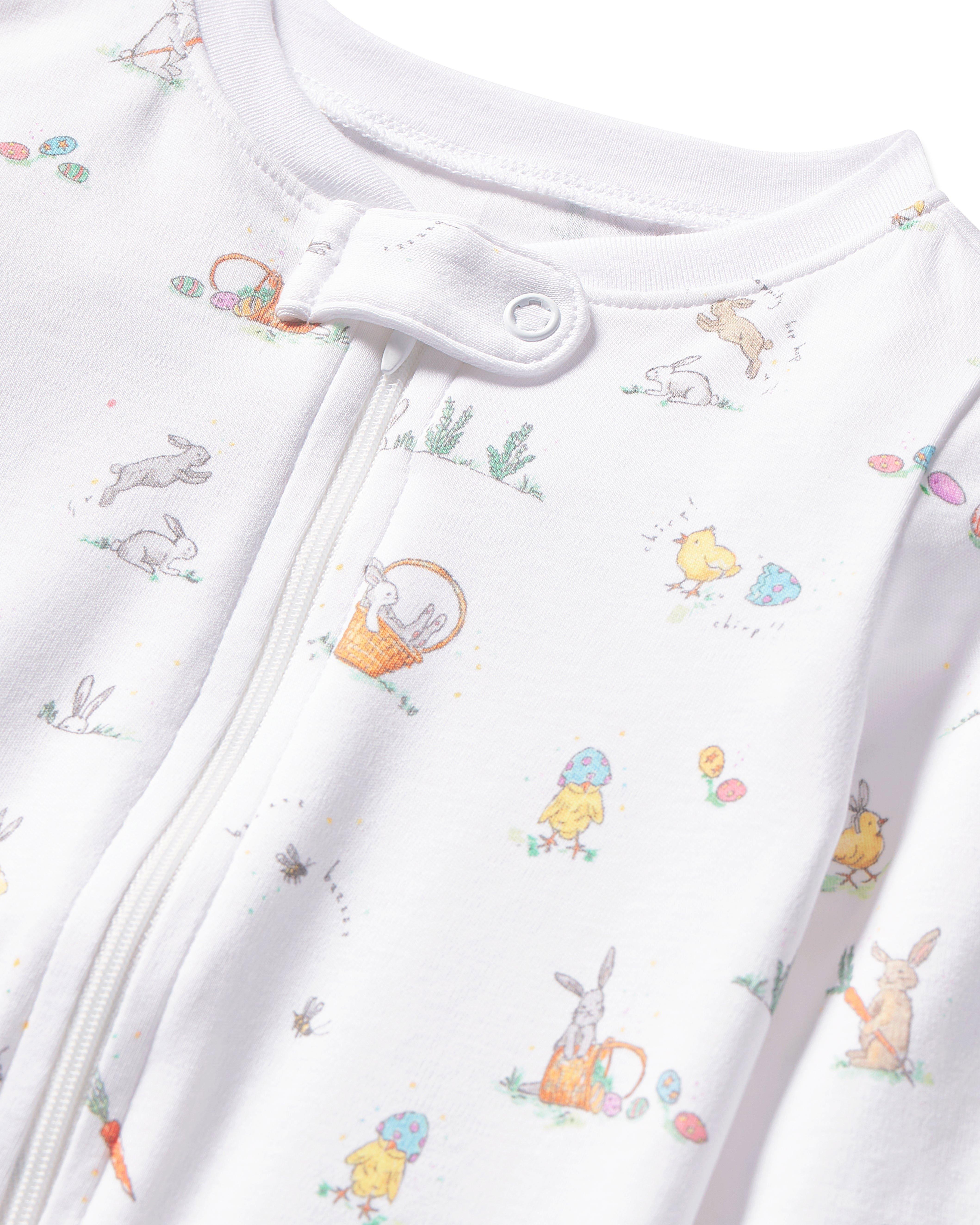 Baby Pima Romper in Easter Frolic image number 1