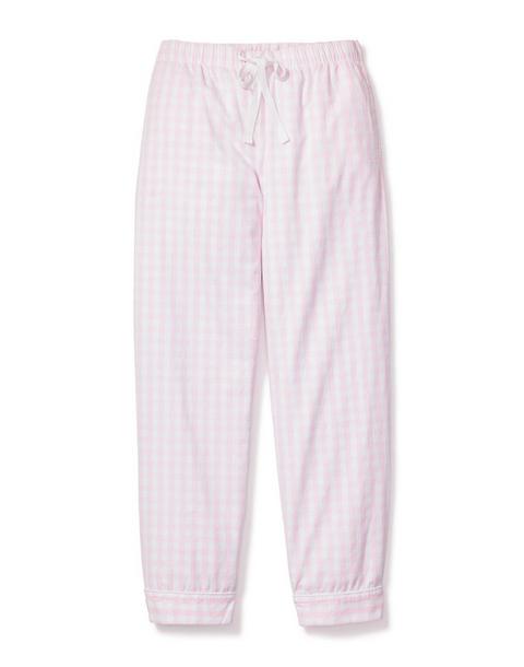 Women's Pink Gingham Pant Separates