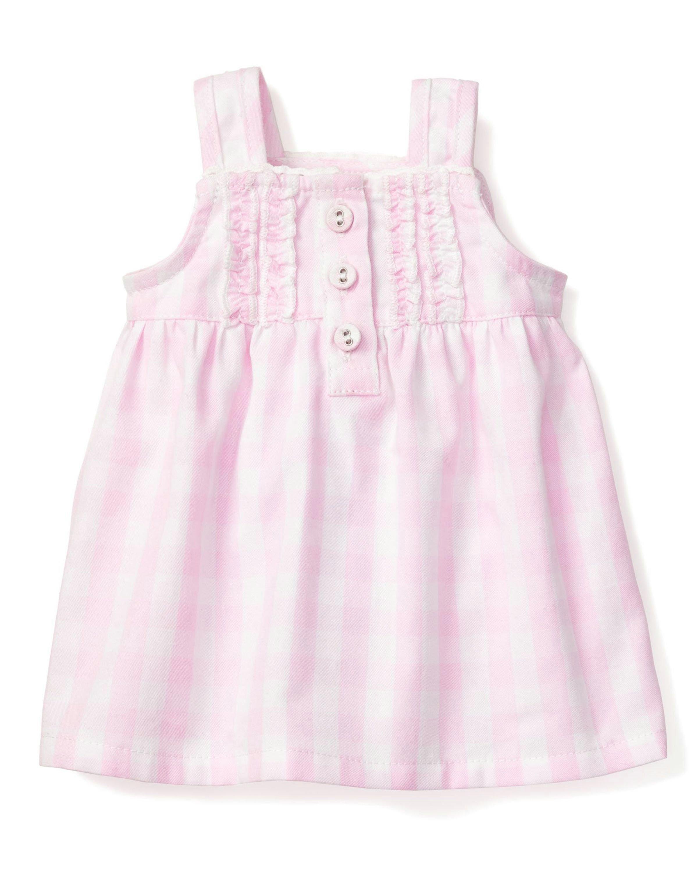 PINK GINGHAM DOLL NIGHTGOWN