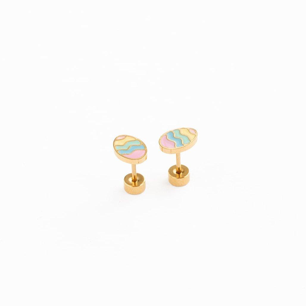 Easter Egg Stud Earrings