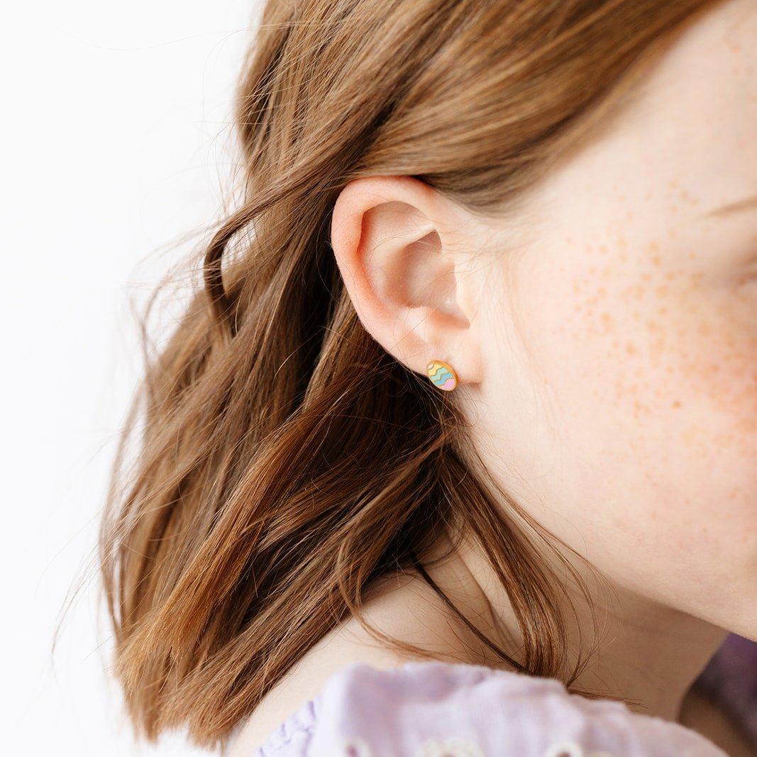 Easter Egg Stud Earrings image number 2