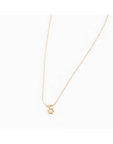 Star Of David Pendant Necklace
