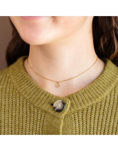 Star Of David Pendant Necklace