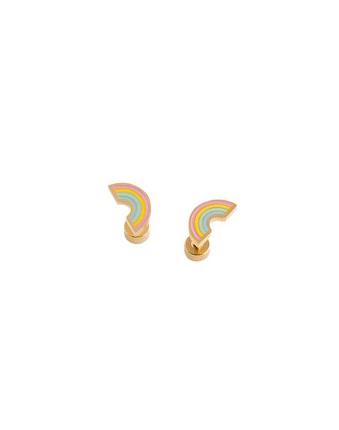 Pastel Rainbow Stud Earrings
