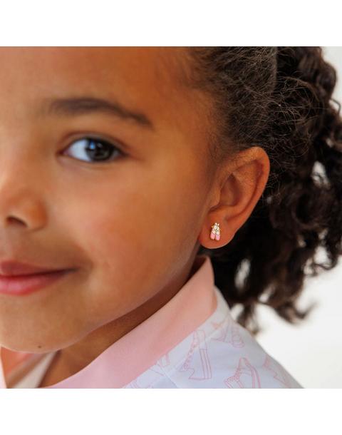 Ballet Slipper Stud Earrings