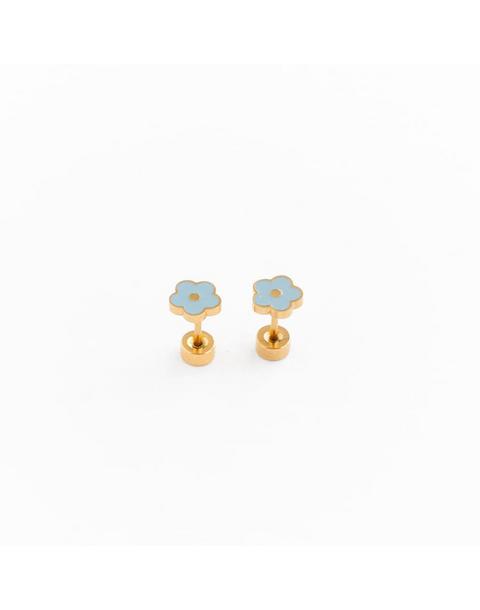 Petite Flower Stud Earrings
