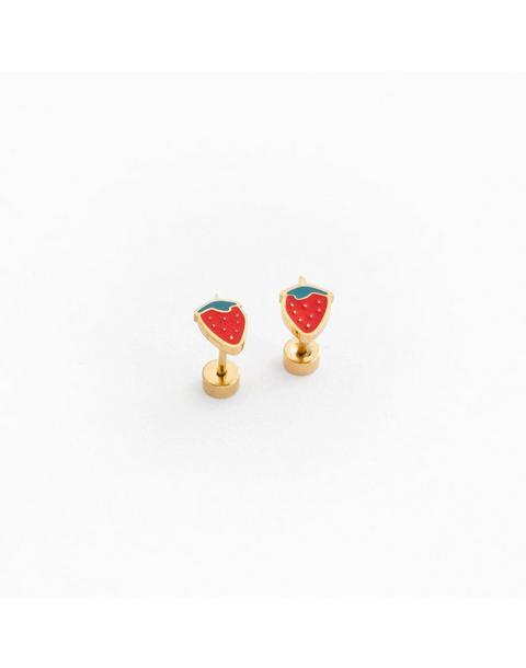 Strawberry Stud Earrings