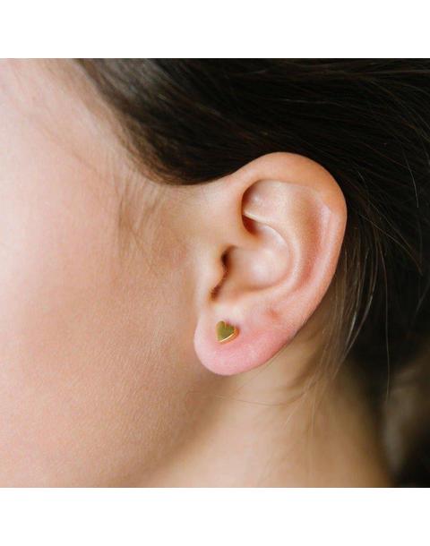 Heart Stud Earrings