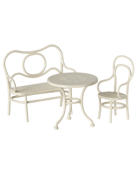 Café set, Mouse, Small - Off white