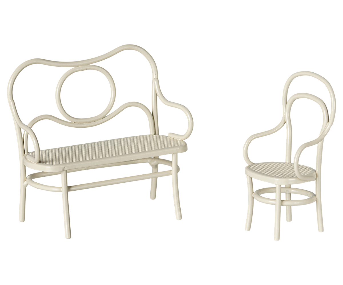 Café set, Mouse, Small - Off white image number 1