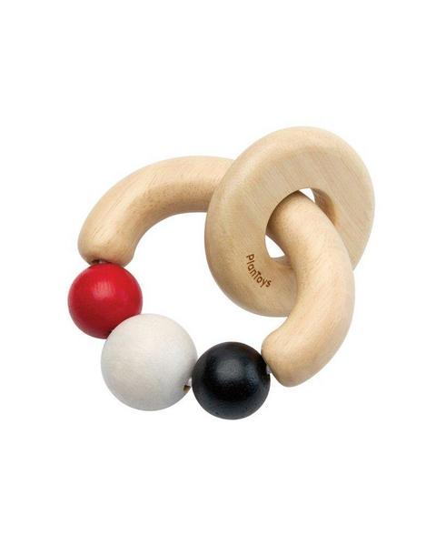 Beads Rattle - High Contrast