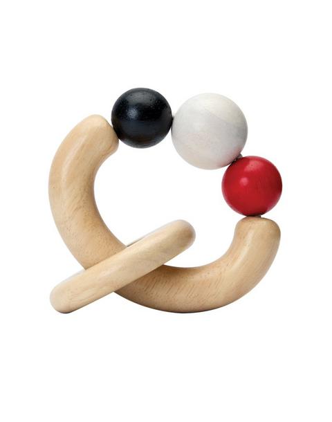 Beads Rattle - High Contrast