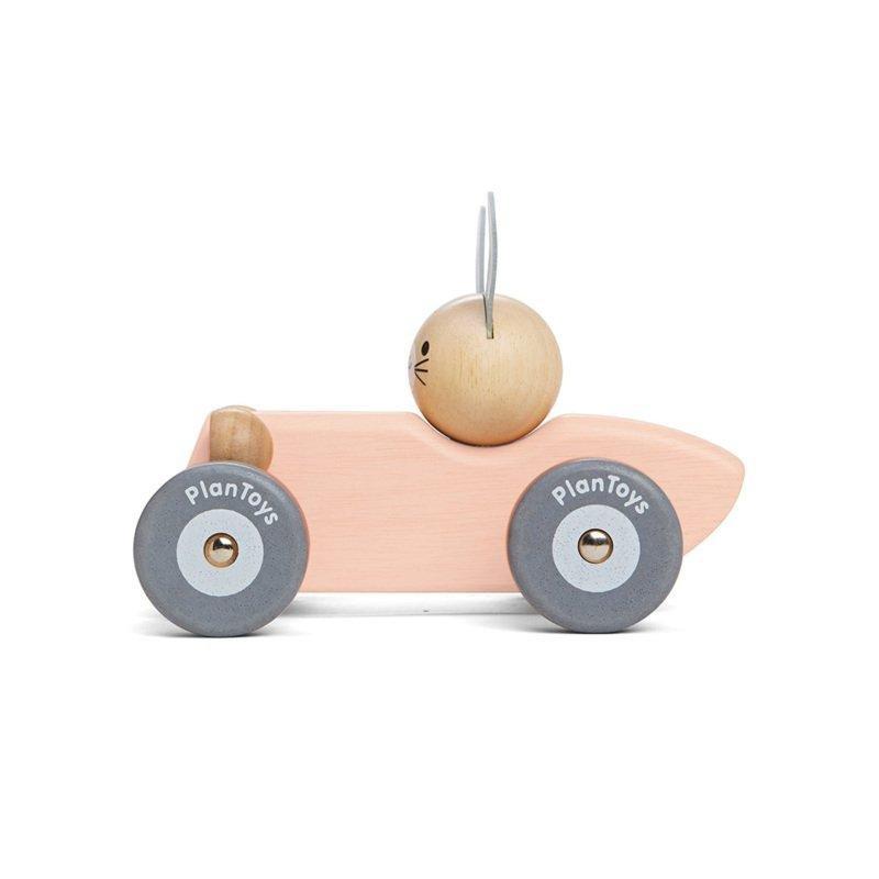BUNNY RACING CAR PASTEL image number 2