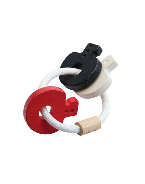 Baby Key Rattle - High Contrast