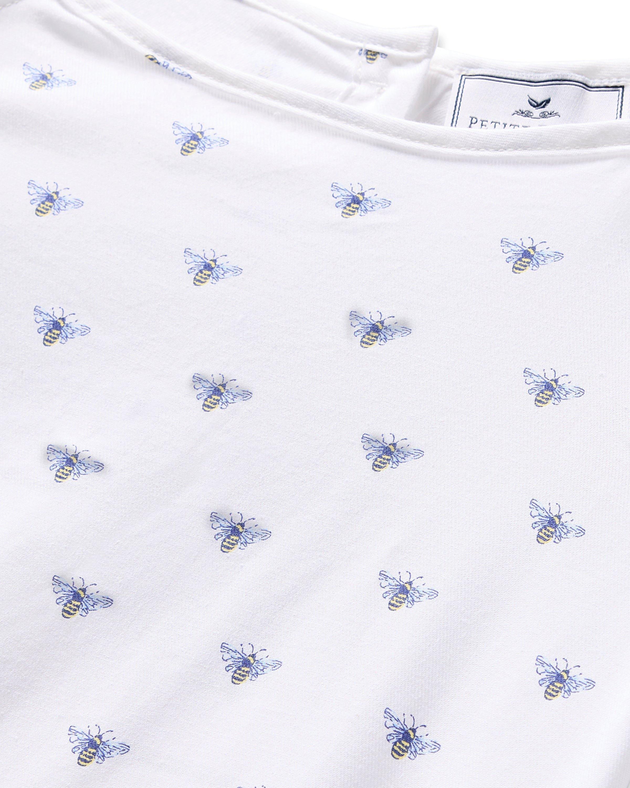 Children's Twill Amelie Nightgown in Buzzing Bees image number 3