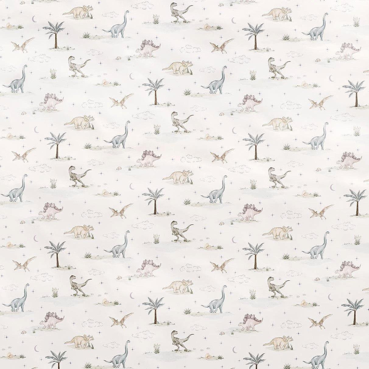 Dino Dreams Toddler Duvet Set - Sage image number 2