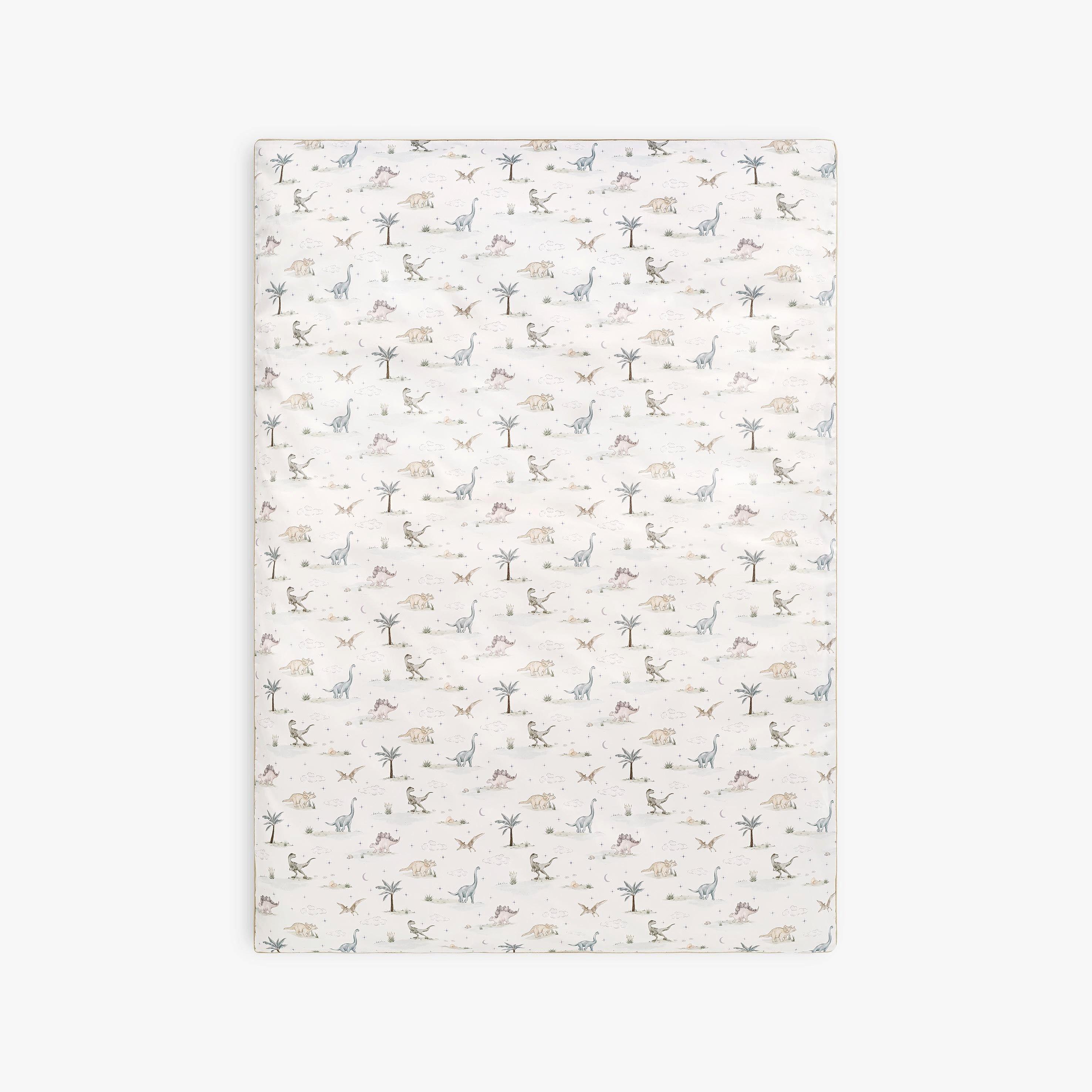 Dino Dreams Toddler Duvet Set - Sage image number 1