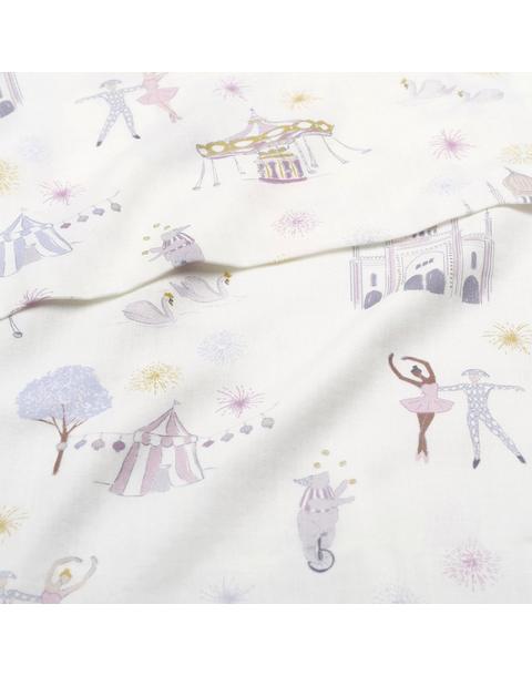 Adventures in Wonderland Swaddle - Rose