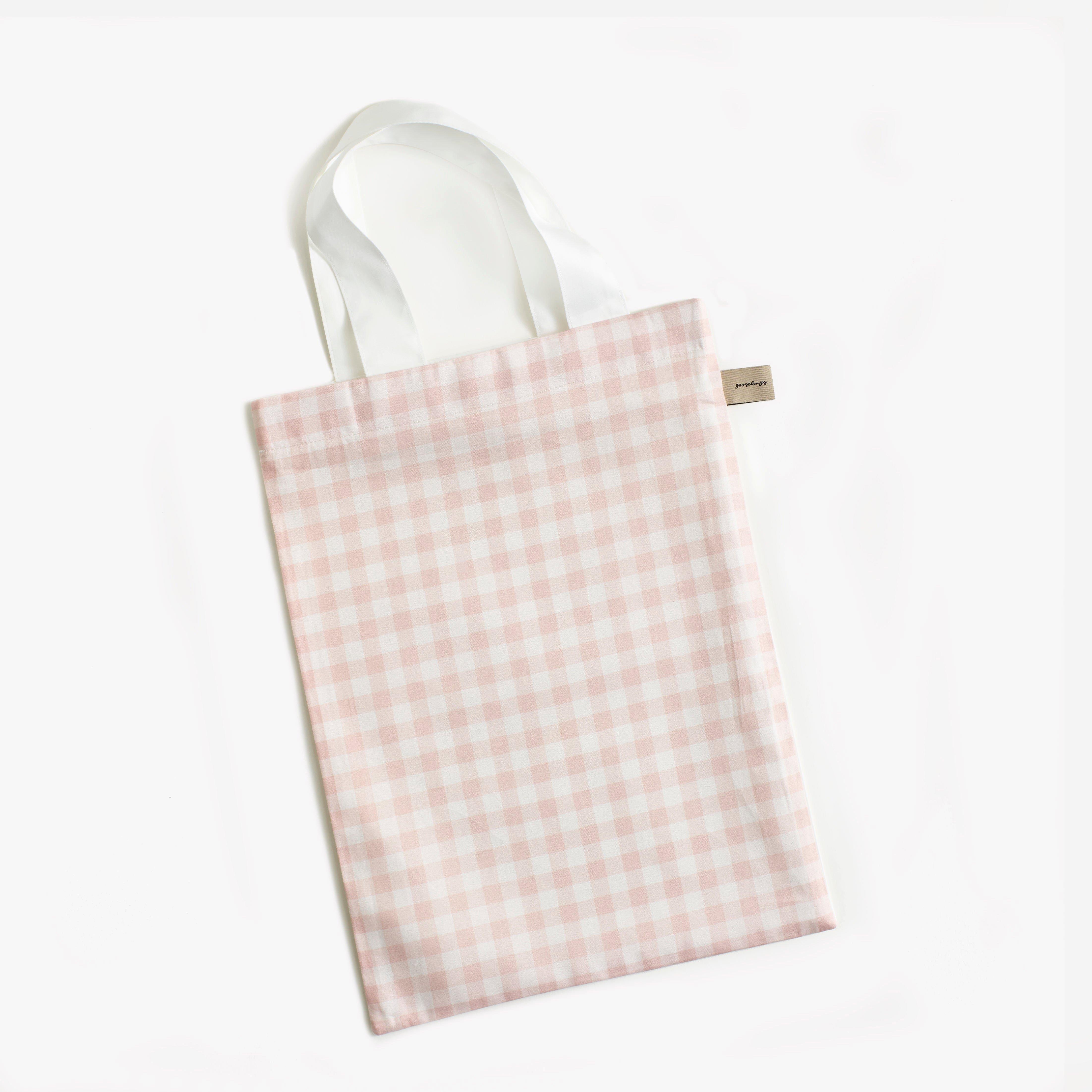 Picnic Gingham Baby Duvet Set - Pink image number 3