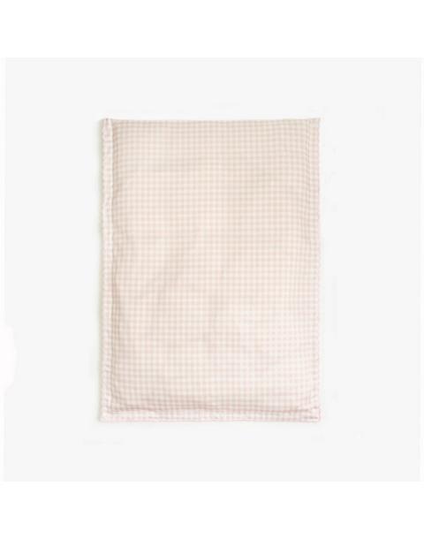 Picnic Gingham Baby Duvet Set - Pink