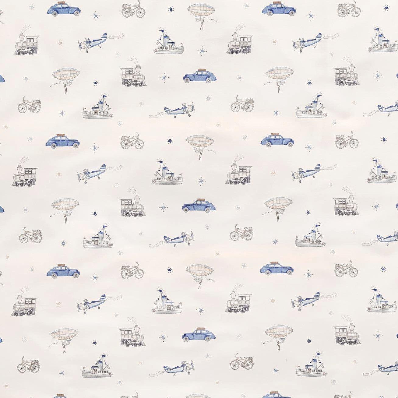 Transit Treasures Baby Duvet Set - Blue image number 3