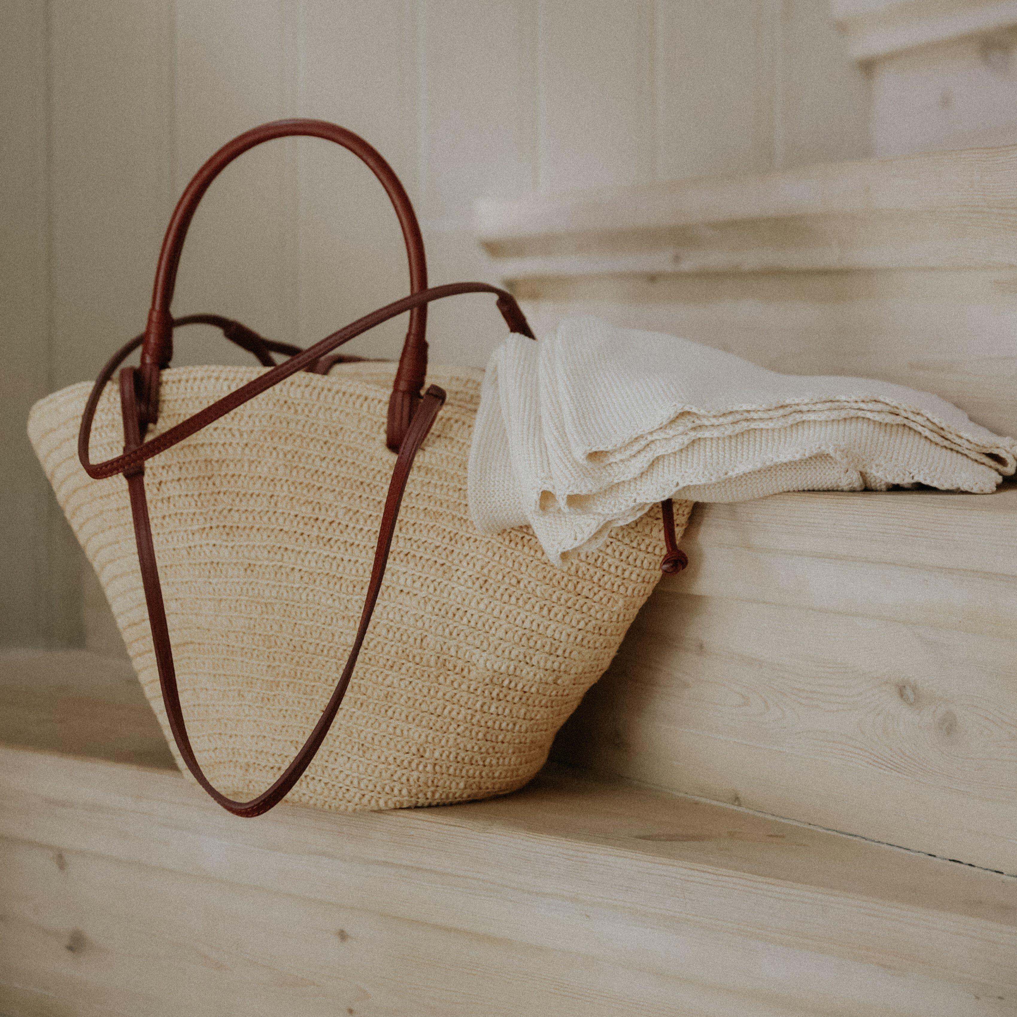 Knit Blanket - Ivory image number 3