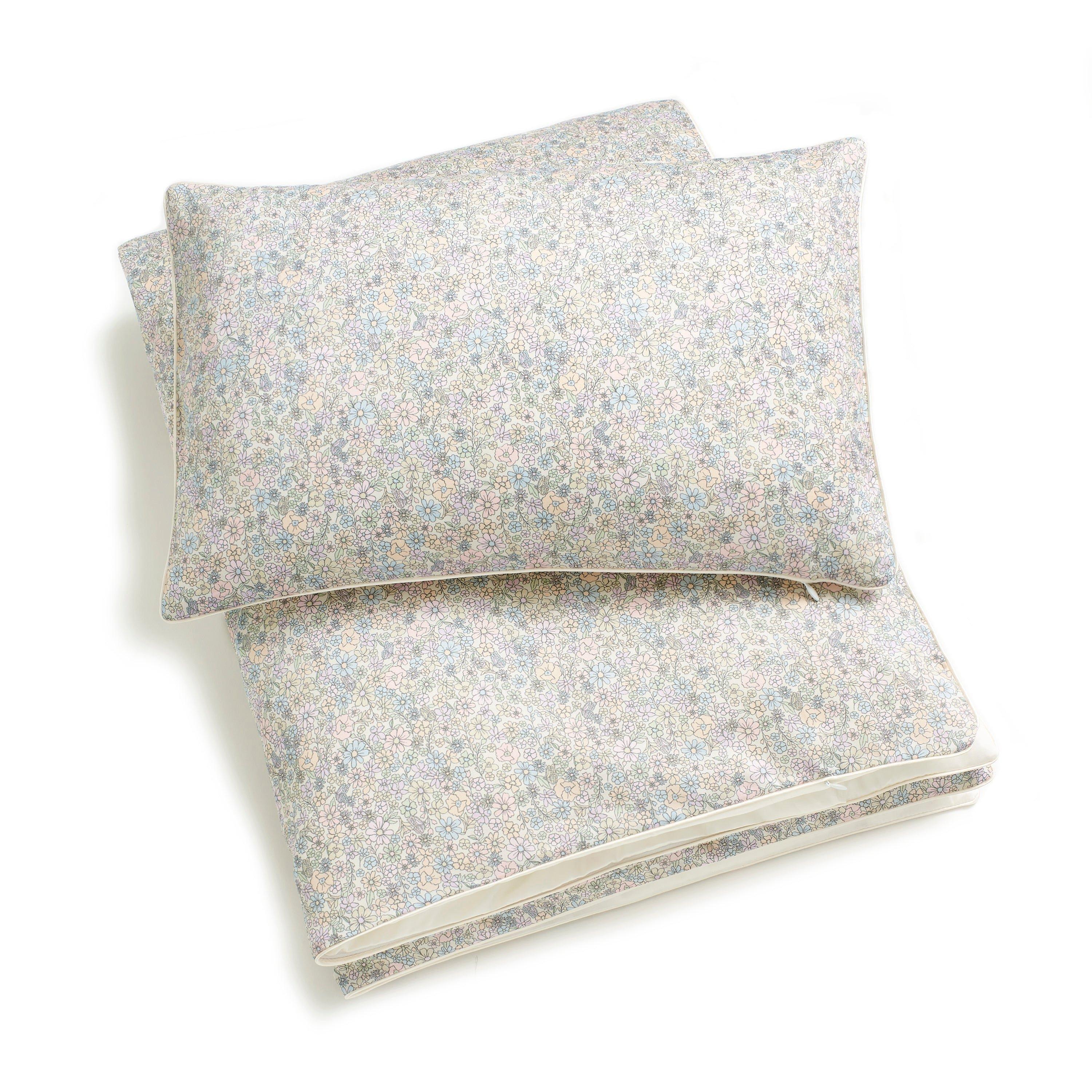 Enchanted Wildflowers Toddler Duvet Set - Ivory