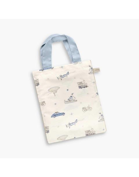 Transit Treasures Crib Sheet - Blue