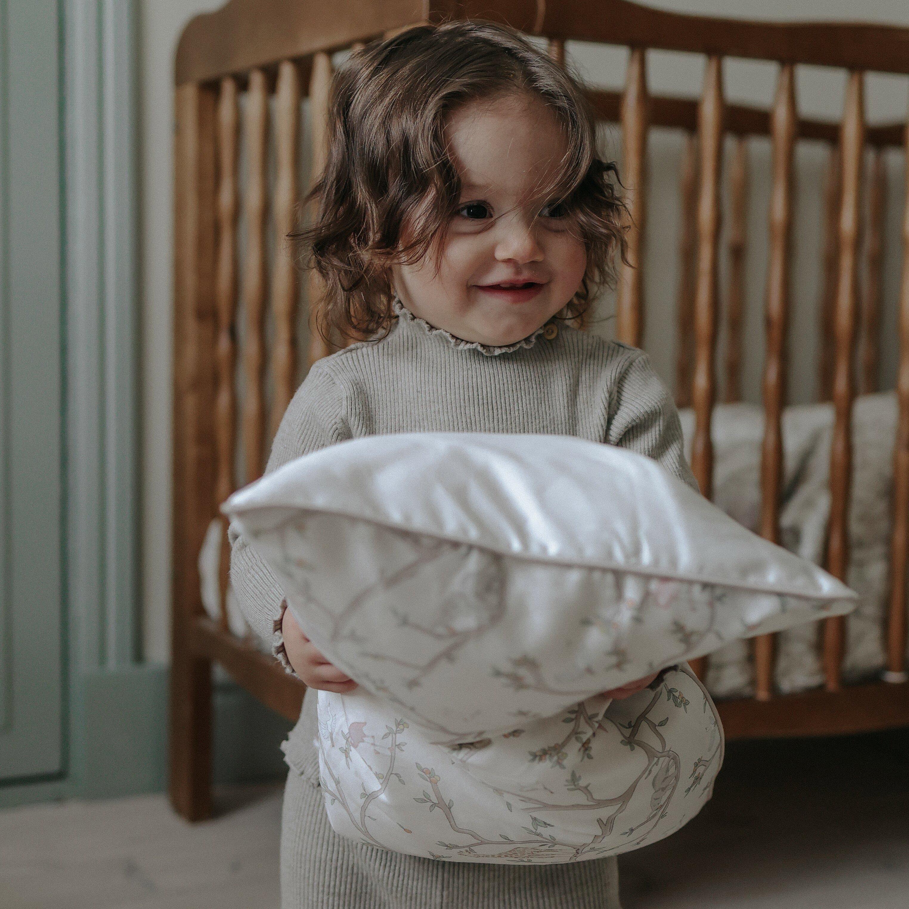 Animal Parade Toddler Pillow Set - Ivory image number 2
