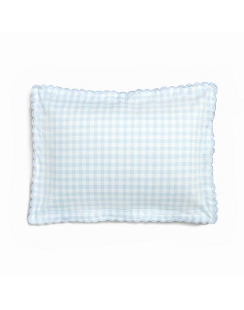 Picnic Gingham Toddler Pillow Set - Blue