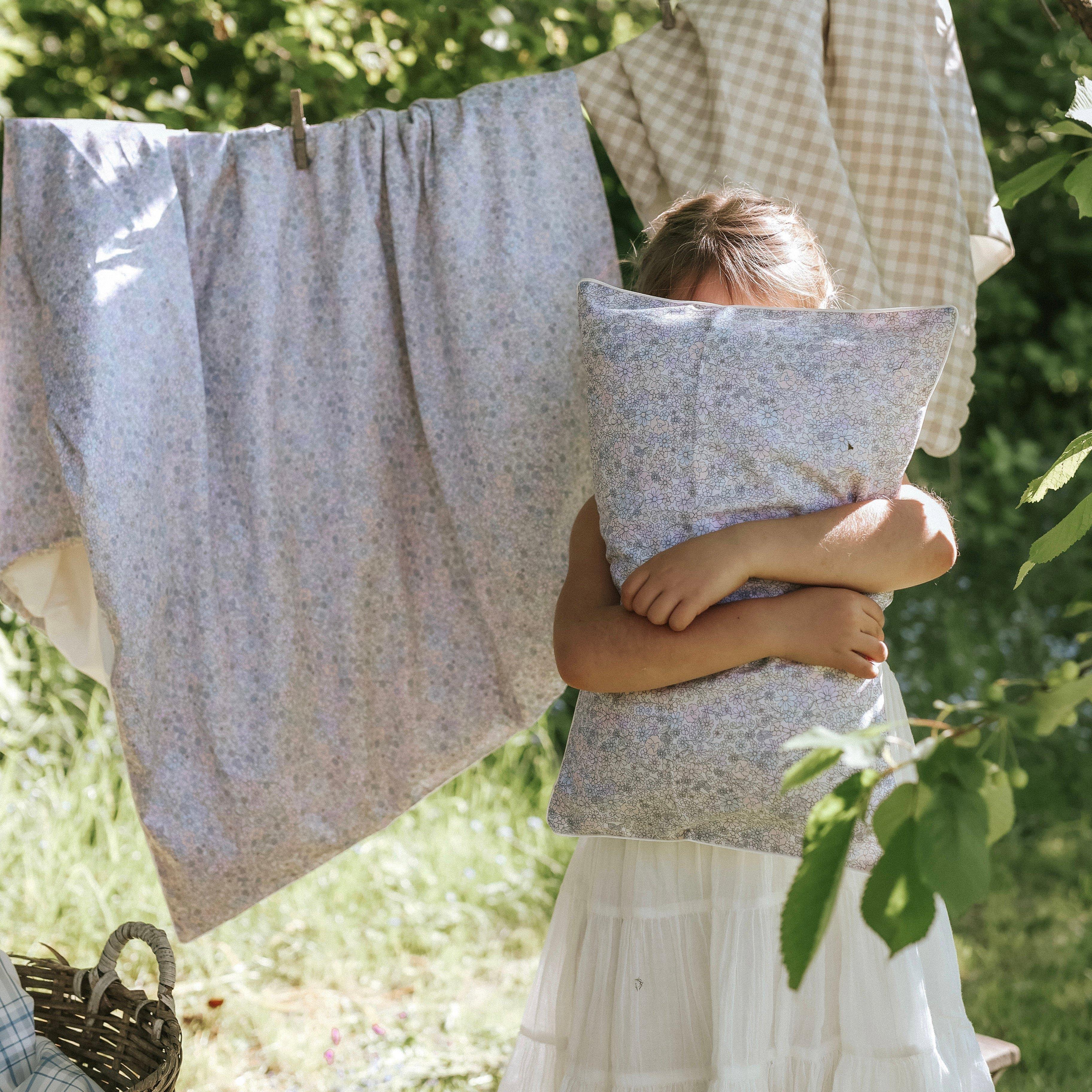 Enchanted Wildflowers Toddler Pillow Set - Ivory image number 3