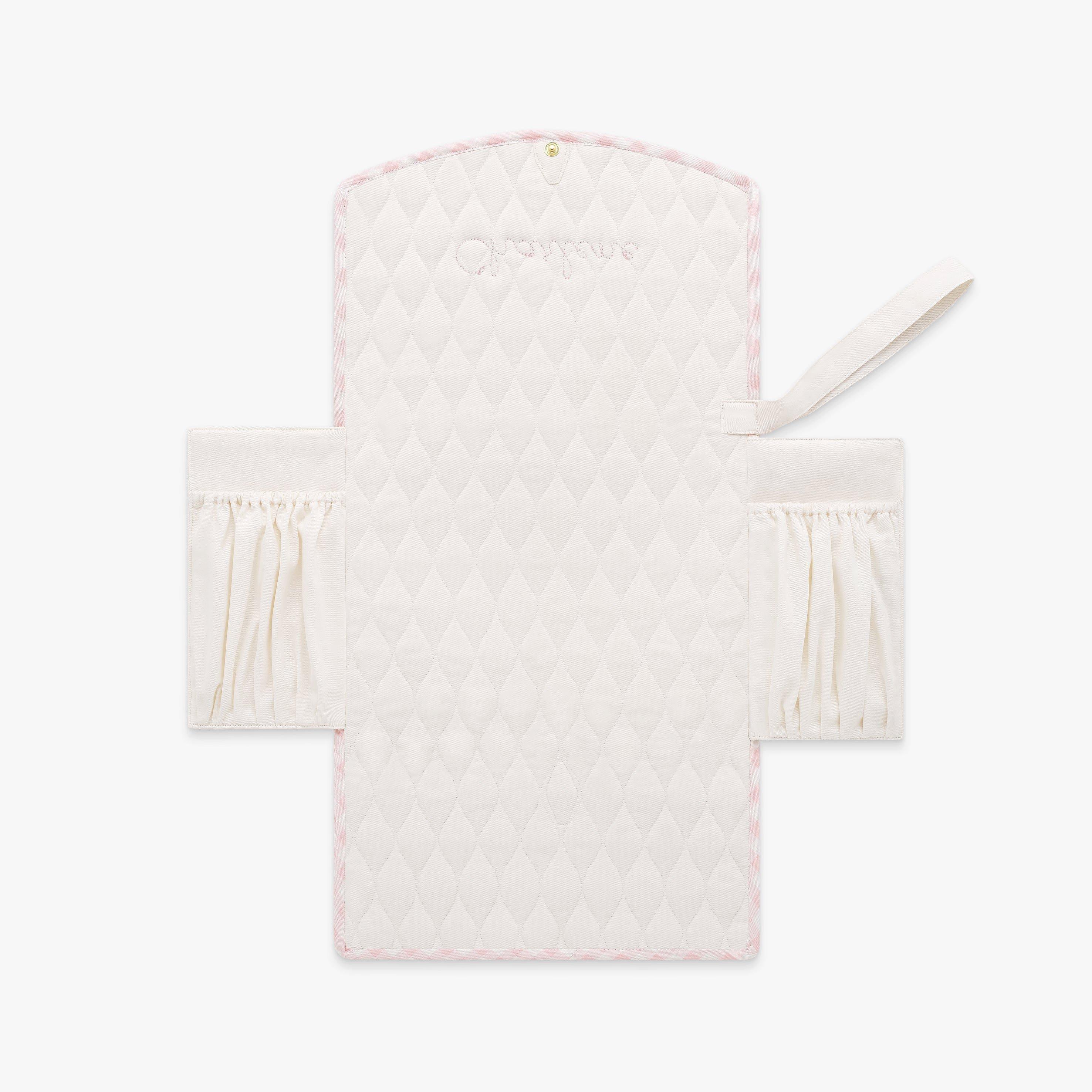 Portable Changing Pad - Pink Gingham image number 2