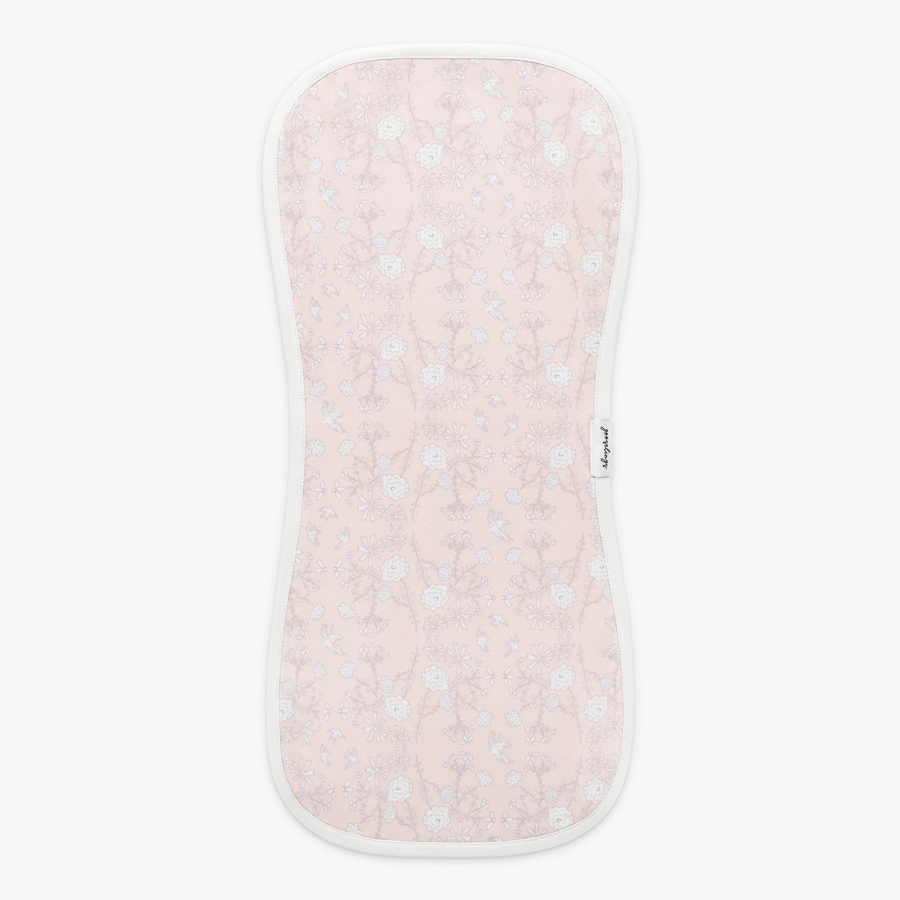 Bird's Song Burp Cloth - Pink image number 2