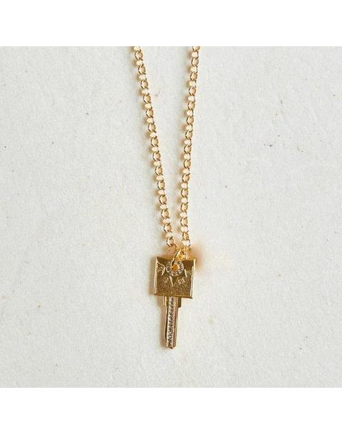 MAMA Compass Key Necklace