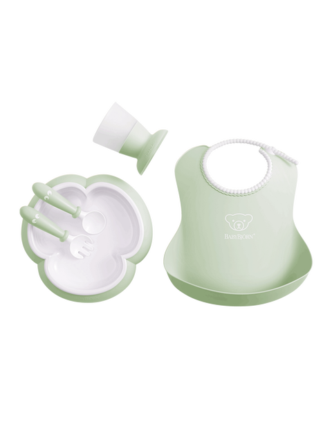 Baby Dinner Set, Powder Green