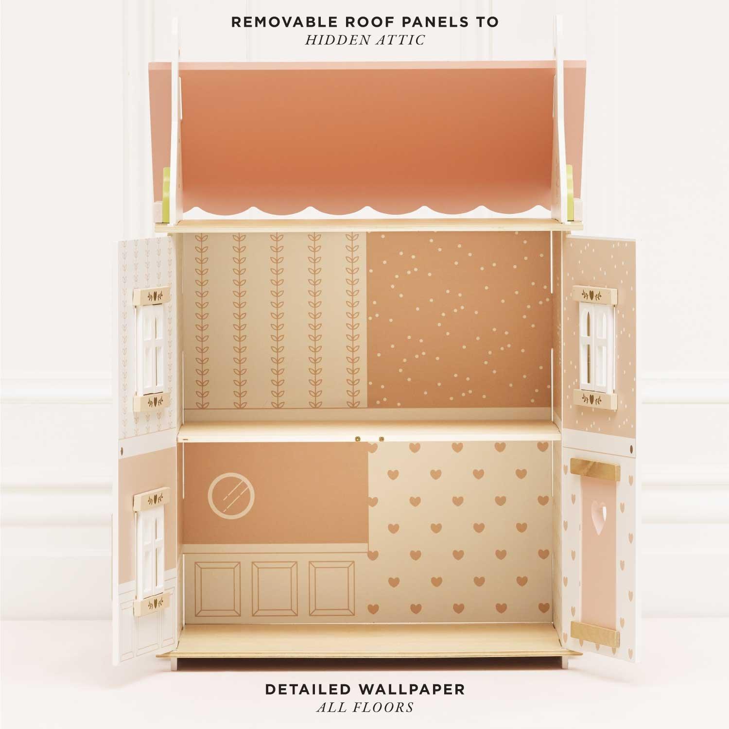 Roseheart Wooden Dolls House image number 1