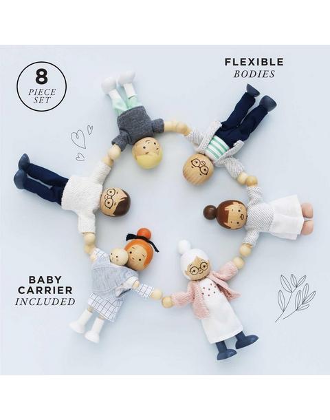 Dolls House Family - 7 Piece