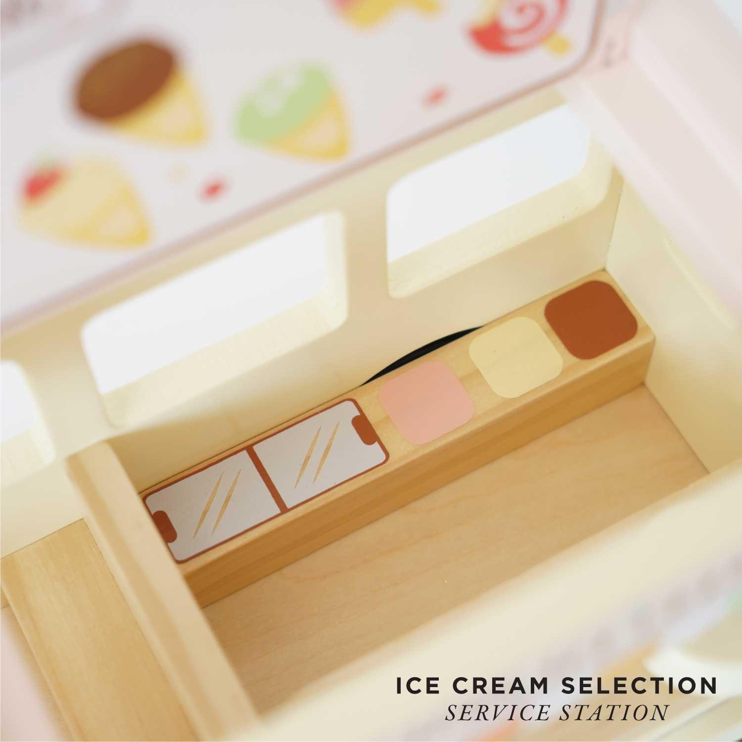 Wooden Ice Cream Van image number 2