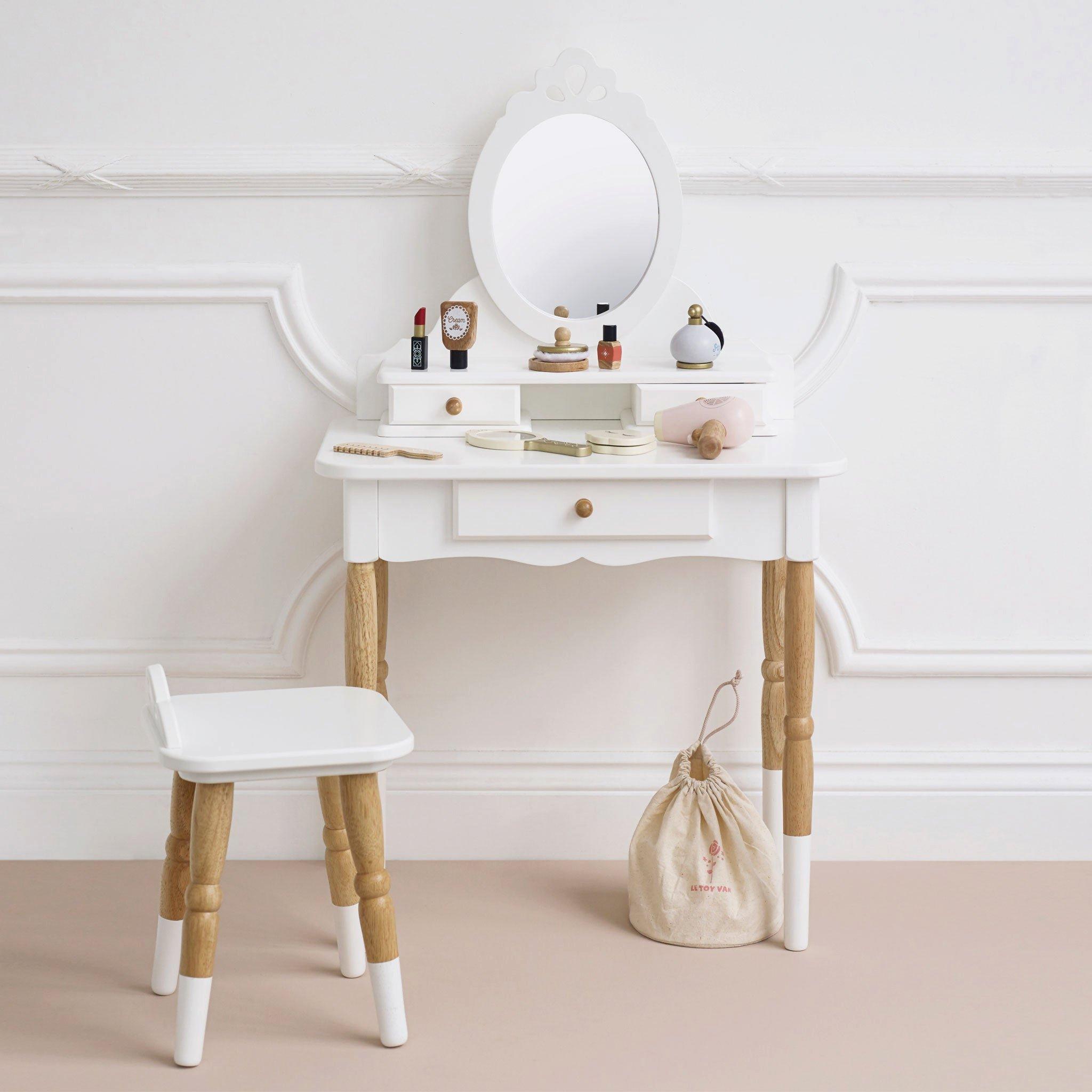 Dressing-up Vanity Table & Stool image number 2