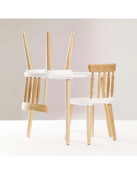 Children's Wooden Table and Chairs