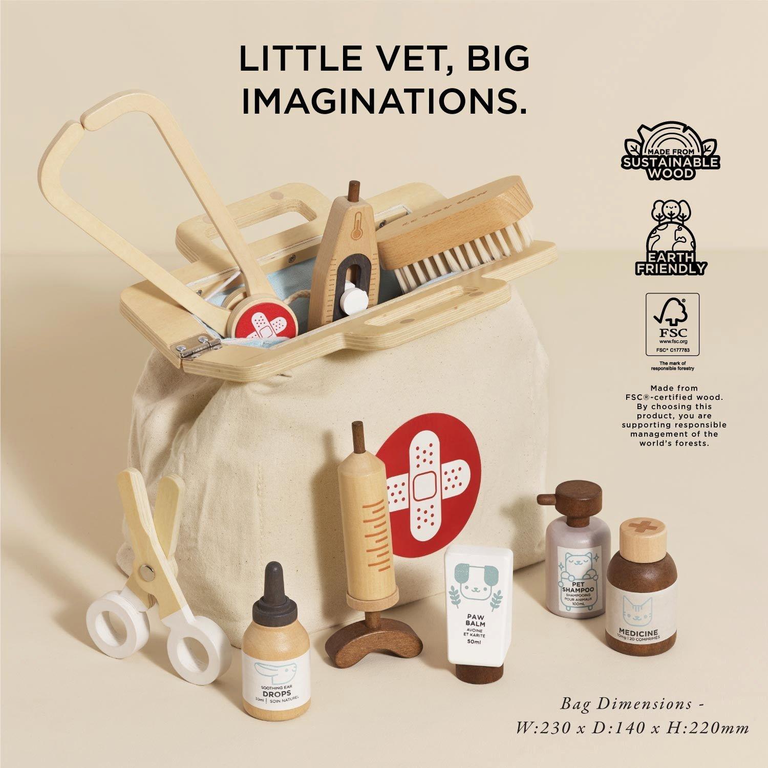 Animal Vet Set – 10 Piece image number 2