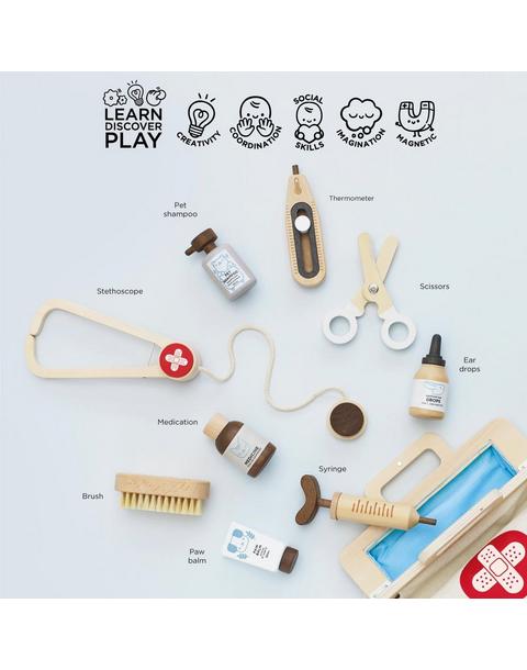 Animal Vet Set – 10 Piece