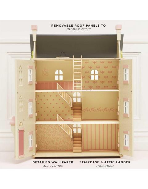 Cherry Tree Hall Wooden Dolls House
